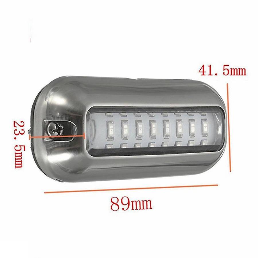 Mini Underwater Light 27 Lamp Beads 316 Stainless Steel White Light