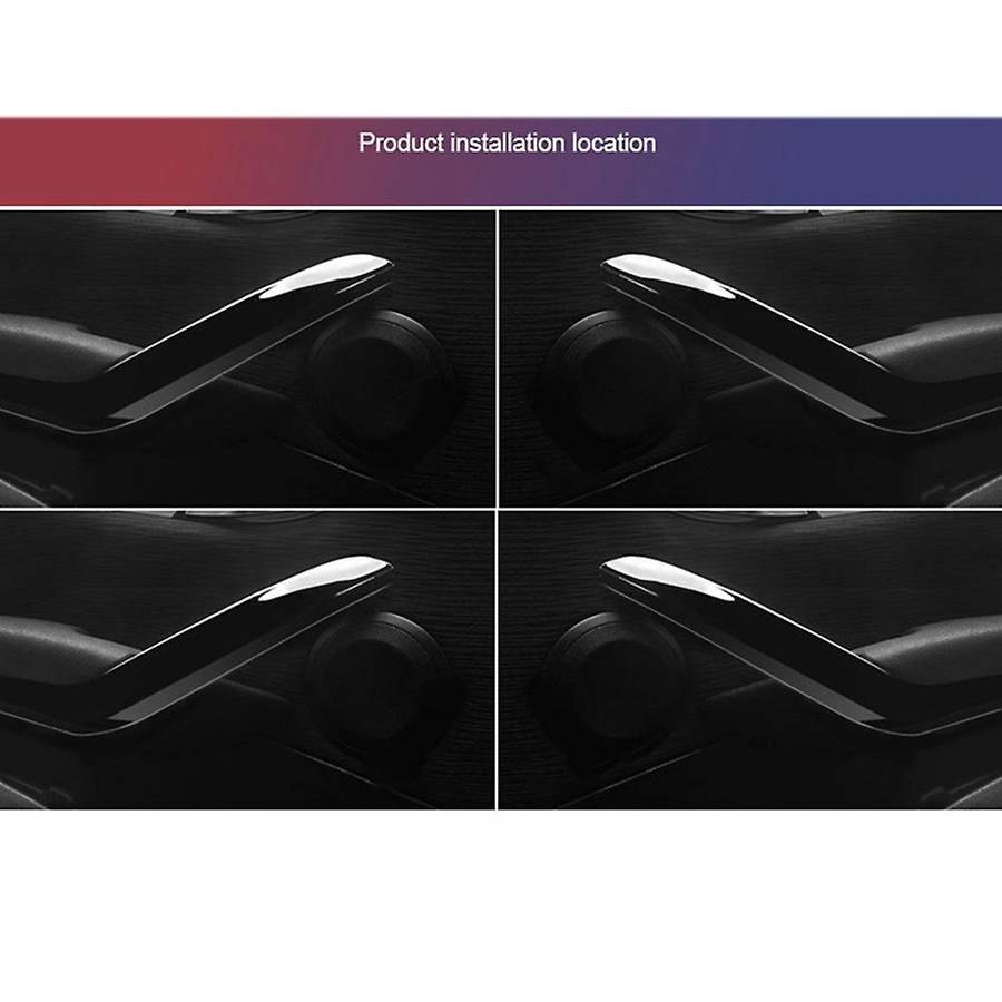 For -bmw X1 E84 Car Interior Panel Handle Bar Pull Trim Cover Black