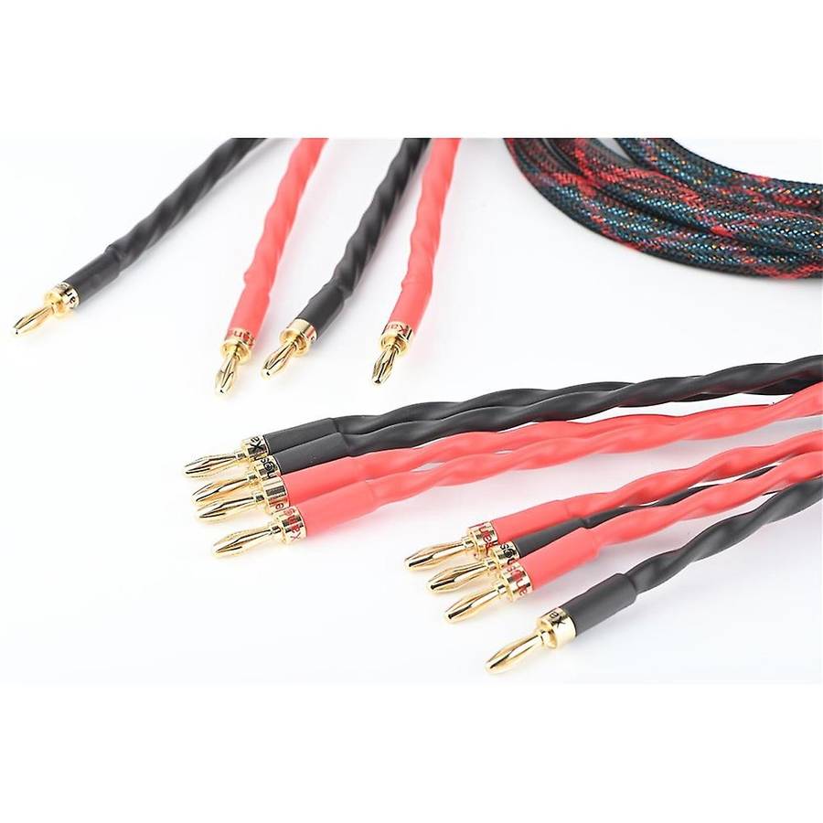 1 Pair Hifi Western-electric Speaker Cable Audiophile Cable, 2.0m