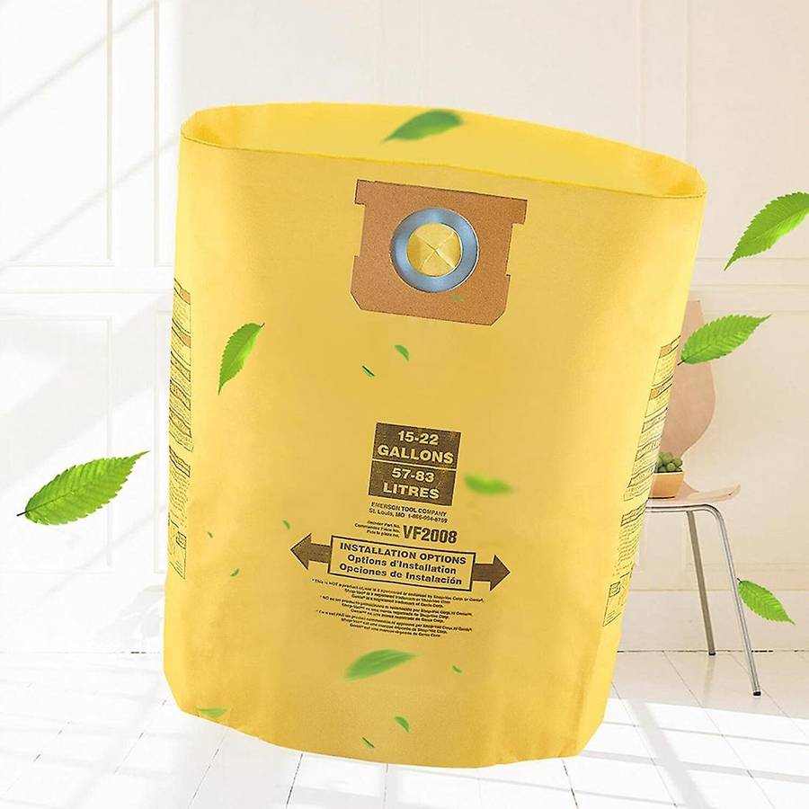 10 Pack Replacement 90673 Type G and J Vacuum Bags for Shop Vac Bags