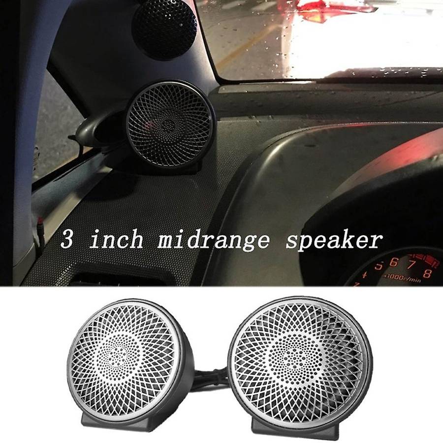 3-inch Car Mid-range Speaker, Central Control Center Speaker Set