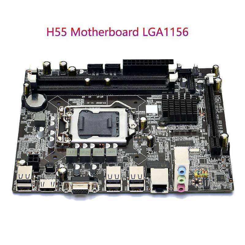 H55 Motherboard Lga1156 Ddr3 Supports 8g for Lga1156 Server Series