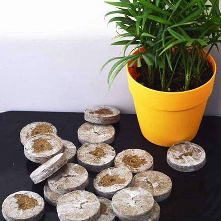 300pcs 30mm Peat Pellets Seed Starting Plugs Seeds Starter