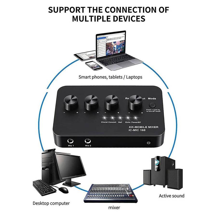 Singing Recorder with Uhf Wireless Mic,for Pc,dvd ,for Conference