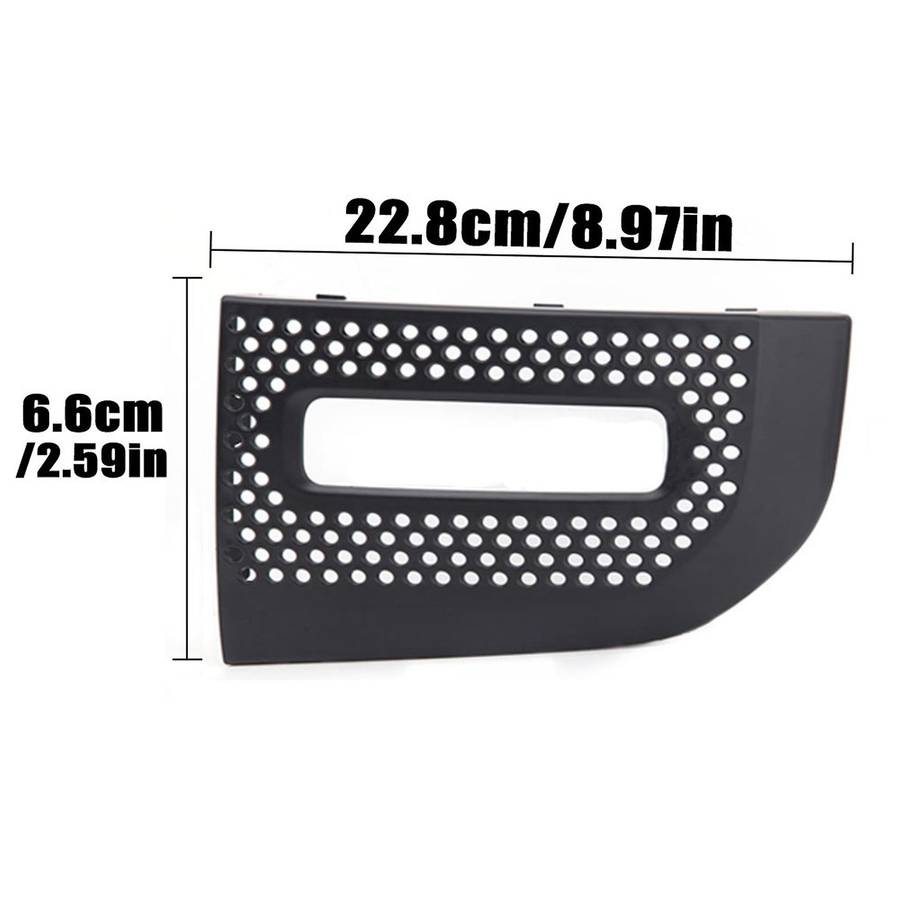 Front Right Fog Light Grille Bezel Fog Lamp Cover Headlight Frame