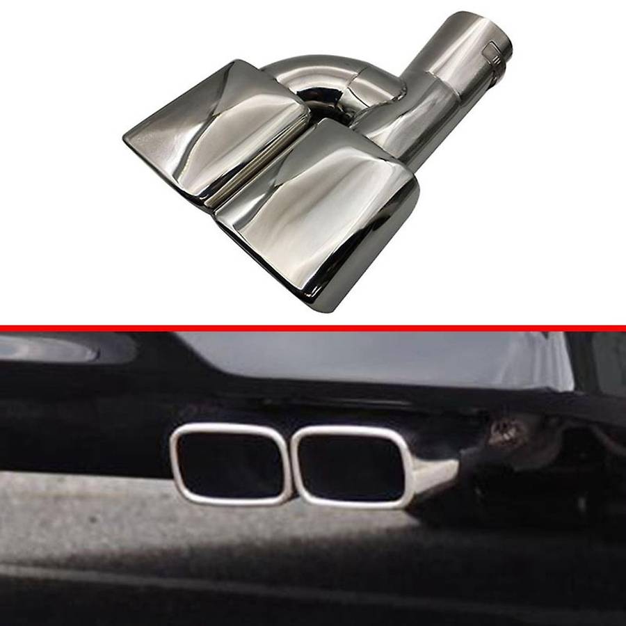 Car Tail Exhaust Muffler Tip Pipe Auto Exhaust Tail Throat Cover B