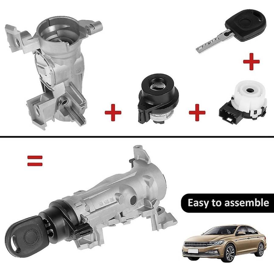 Car Ignition Barrel Door Lock Ignition Switch Lock for- SEAT 1K0905851B 1K0905851A 1K0905851 3093604