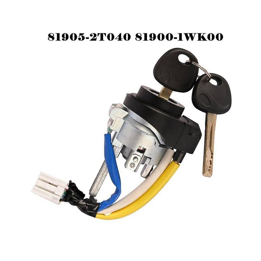 Car Ignition and Door Lock Cylinder Switch With/2 Key for 2011-2015