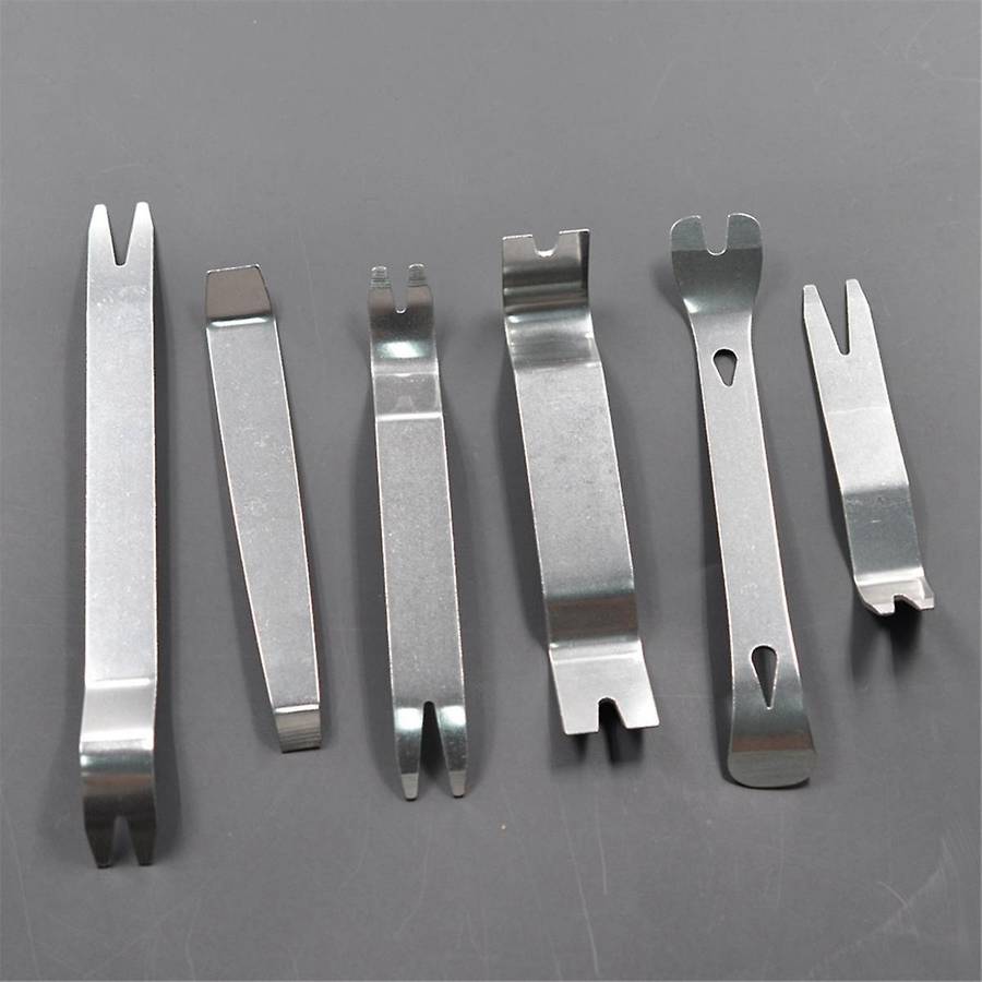 Car Inner Removal Tool 6Pcs Kit Auto Car Radio Door Clip Panel Trim Dash Audio Removal Installer To