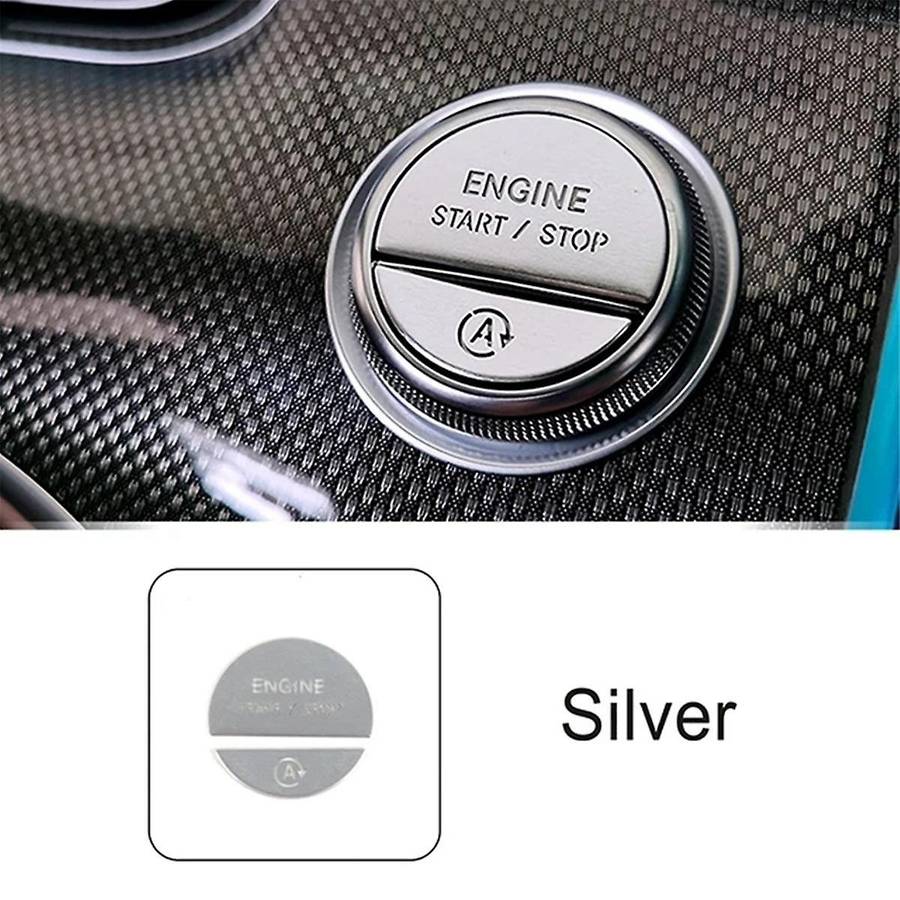Car Interior Engine One Start Stop Key Button Sticker for - C E Glc-class W206 W214 X254 2022-2024