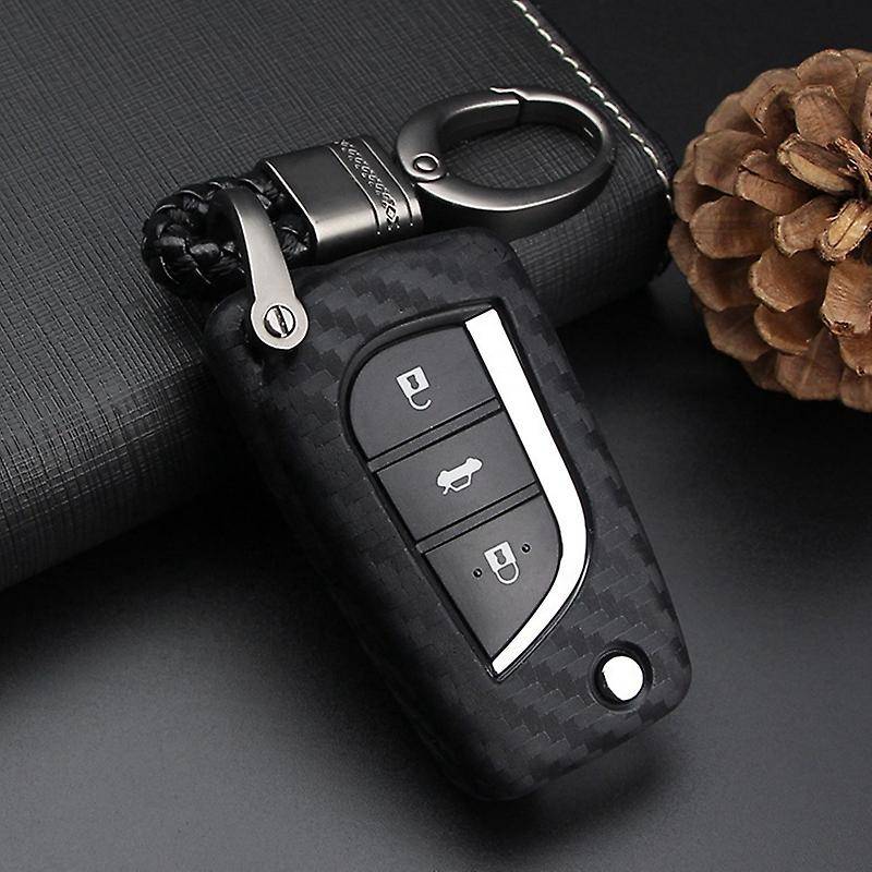Car Key Case Cover Holder Protector for Avensis Prius