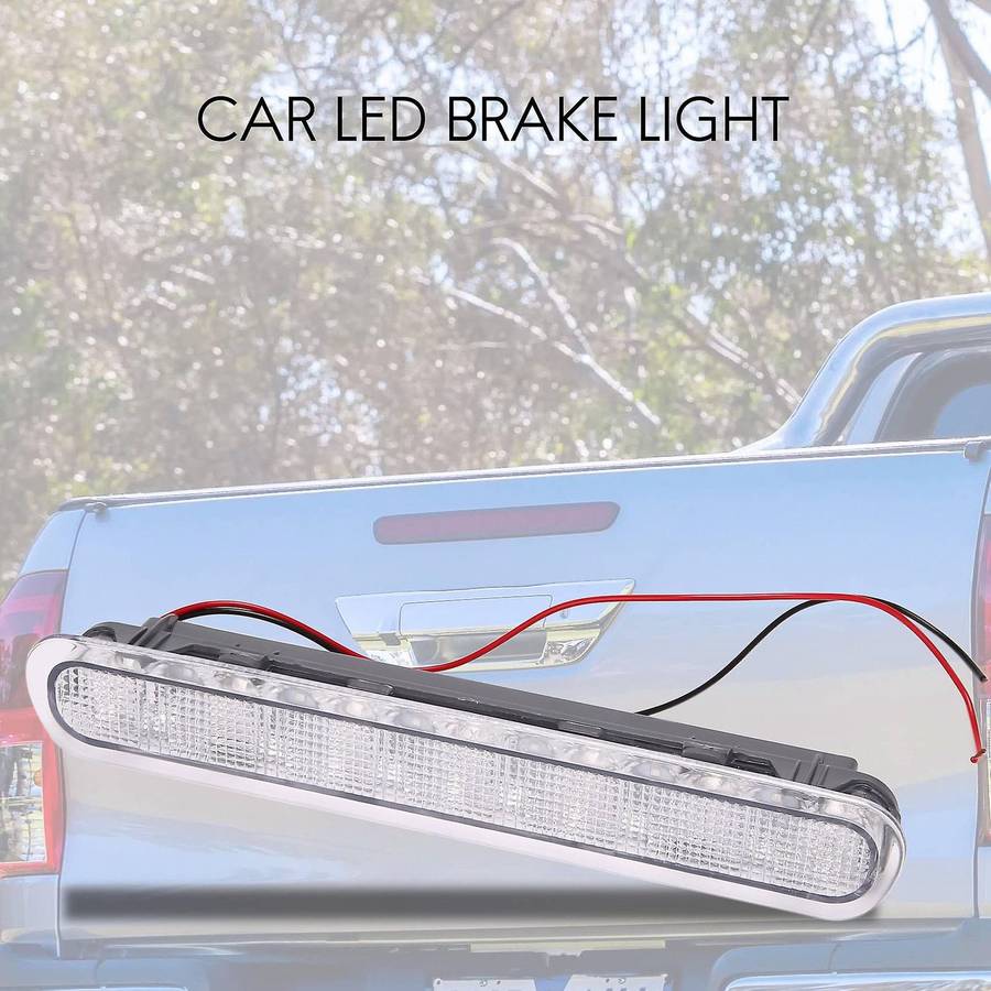 Car Led Rear Tailgate 3rd Brake Light Lamp White Lens 81570-0k080 for Toyota Hilux Vigo Mk6 Sr5 200