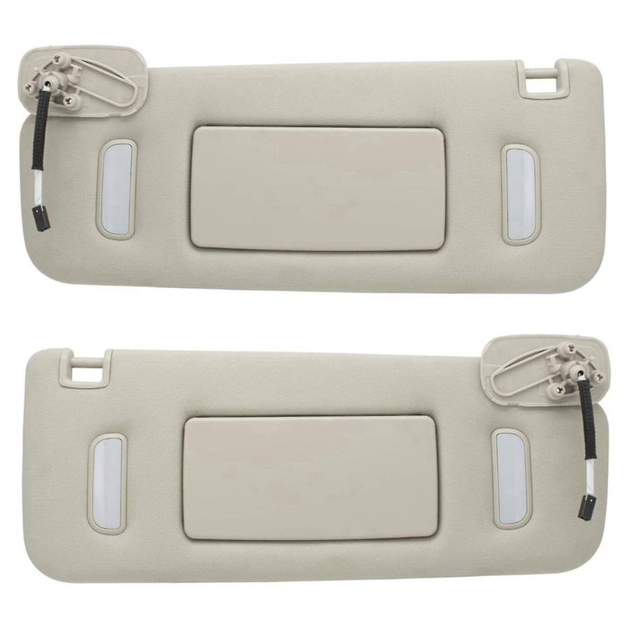 Car Left Driver & Right Passenger Sun Visor for 2007-2014 Sun Visor 22850306 22850310
