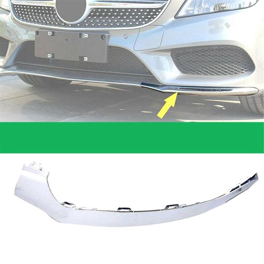 Car Left Front Bumper Separator Bumper Lip Body Kit Duck Lip Separator for W218 2188851574