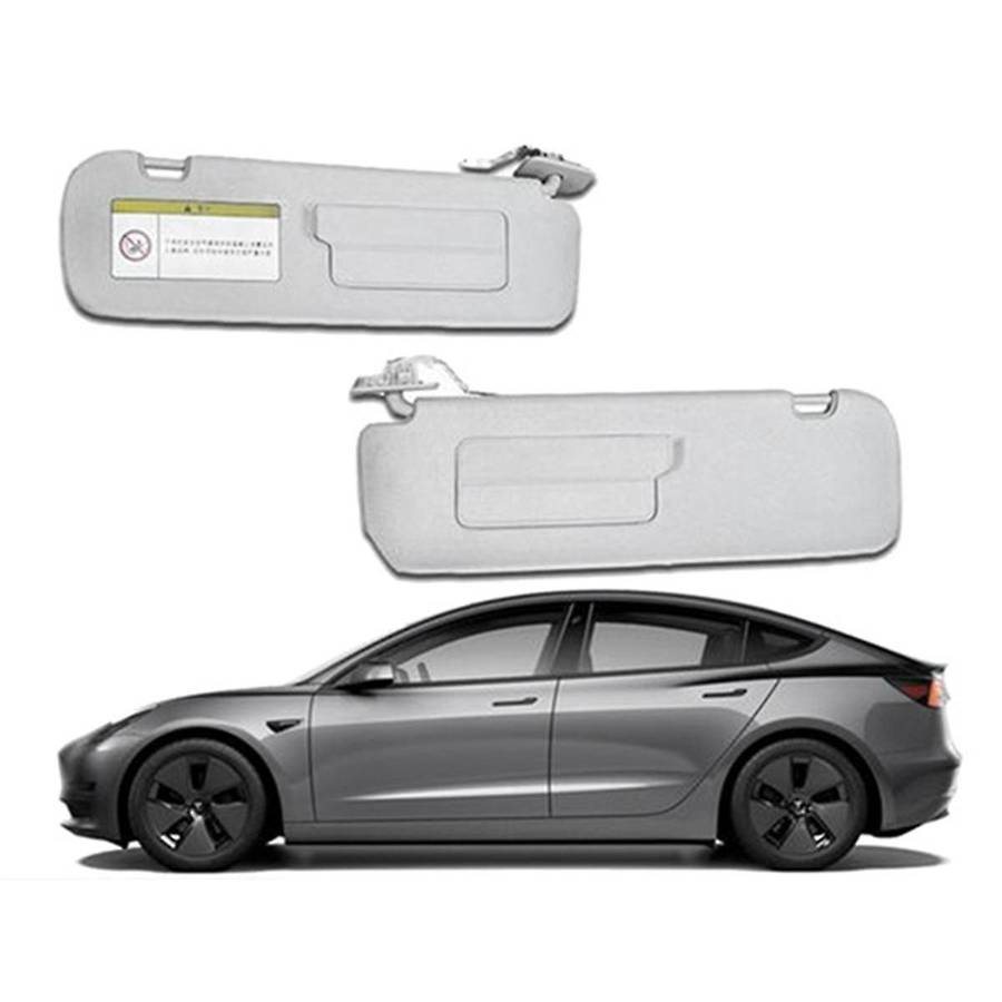 Car Left Side Drive Sunvisor Sunshade for 2017-2023 Sun Visor with Mirror Light 149040631d 14904054
