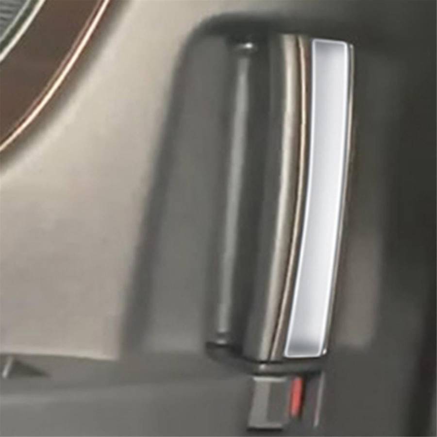 Car Matt Silver Middle Door Button Frame Trim Sticker Interior Accessories for Alphard/Vellfire 40 S