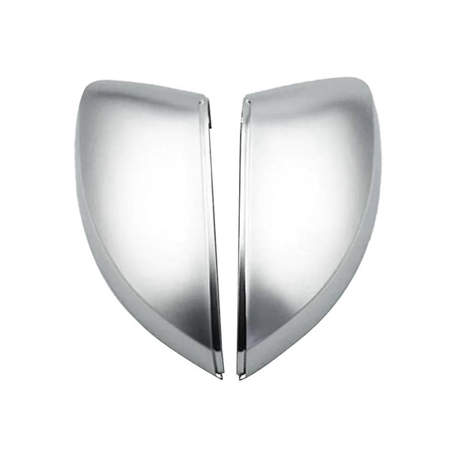 Car Mirror Cover Matte Chrome Silver Rearview Mirror Cover Protection Cap for A3 S3 2013- 2019