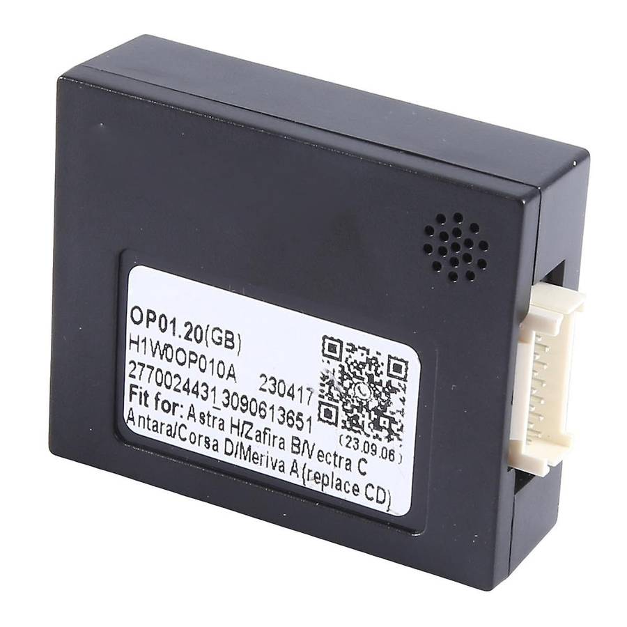 Car Radio Cable with CANBus Box for Opel H Zafira B Power Wiring Harness for Android Headunit Instal