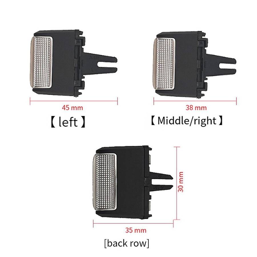 Car Rear A/c Vent Outlet Tab Clip Repair Kit Adjustment Buckle for Gls W167 2020-2024