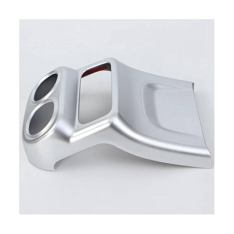 Car Rear Anti-kick Panel Air Conditioner Outlet Vent Cover Trim for Glc Class X254 2023(silver)
