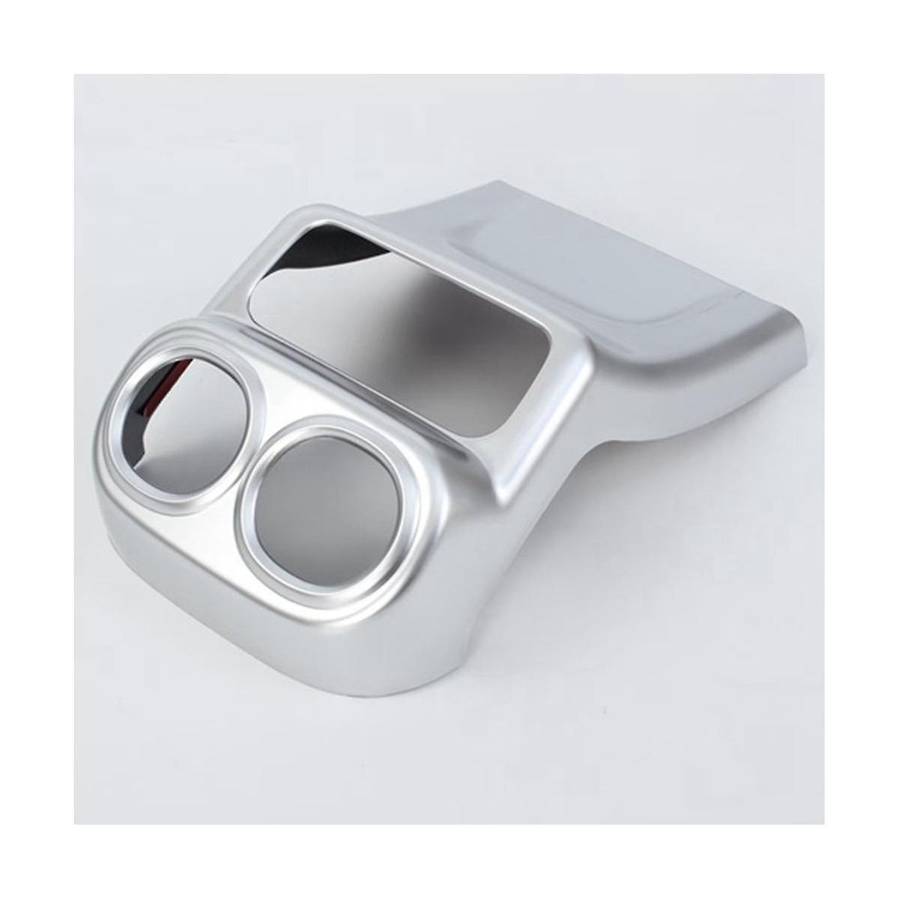 Car Rear Anti-kick Panel Air Conditioner Outlet Vent Cover Trim for Glc Class X254 2023(silver)