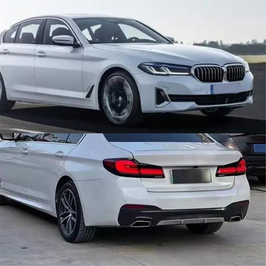 Car Rear Bumper Lower Lip Protector Baffle 51128746979 for 5 Series G38 525li 530li 2020-2024 Botto