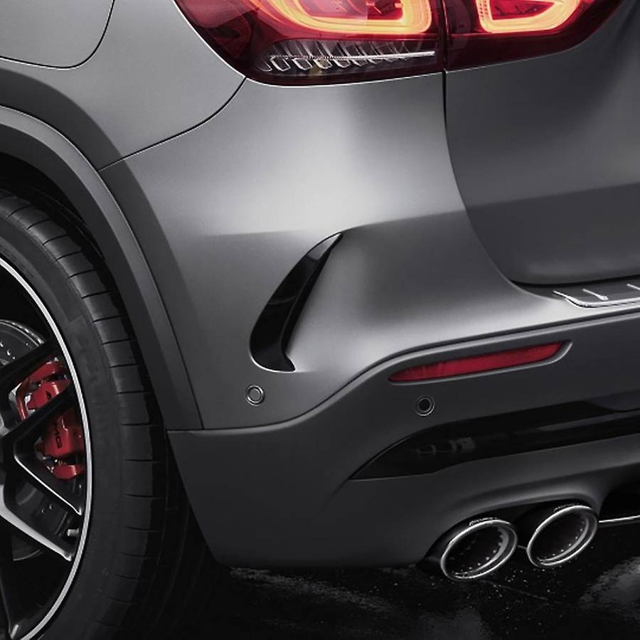 Car Rear Bumper Spoiler Side Canard Splitter for - GLA Class GLA200 260 H247 2020+ GLA35