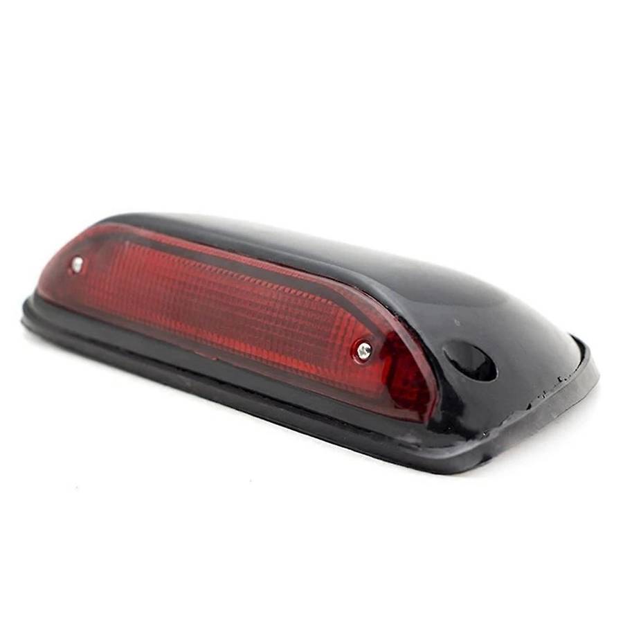 Car Rear High Brake Light Lamp 3Rd High Additional Brake Light for Deer Safe Black + Red