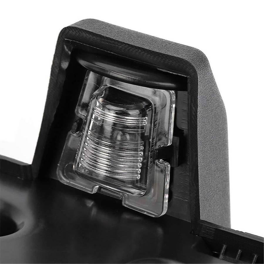 Car Rear License Plate Holder Frame with Light Mounting Bracket for Wrangler JK 2007-2017