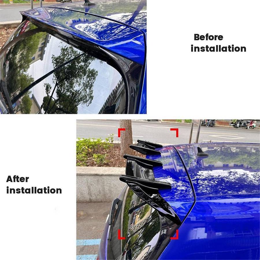 Car Rear Trunk Spoiler Wing for Golf 7 MK7 GTD R Style Top Boot Wing Rear Trunk Lip Wing Spoiler Glo