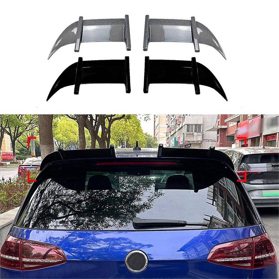 Car Rear Trunk Spoiler Wing for Golf 7 MK7 GTD R Style Top Boot Wing Rear Trunk Lip Wing Spoiler Car