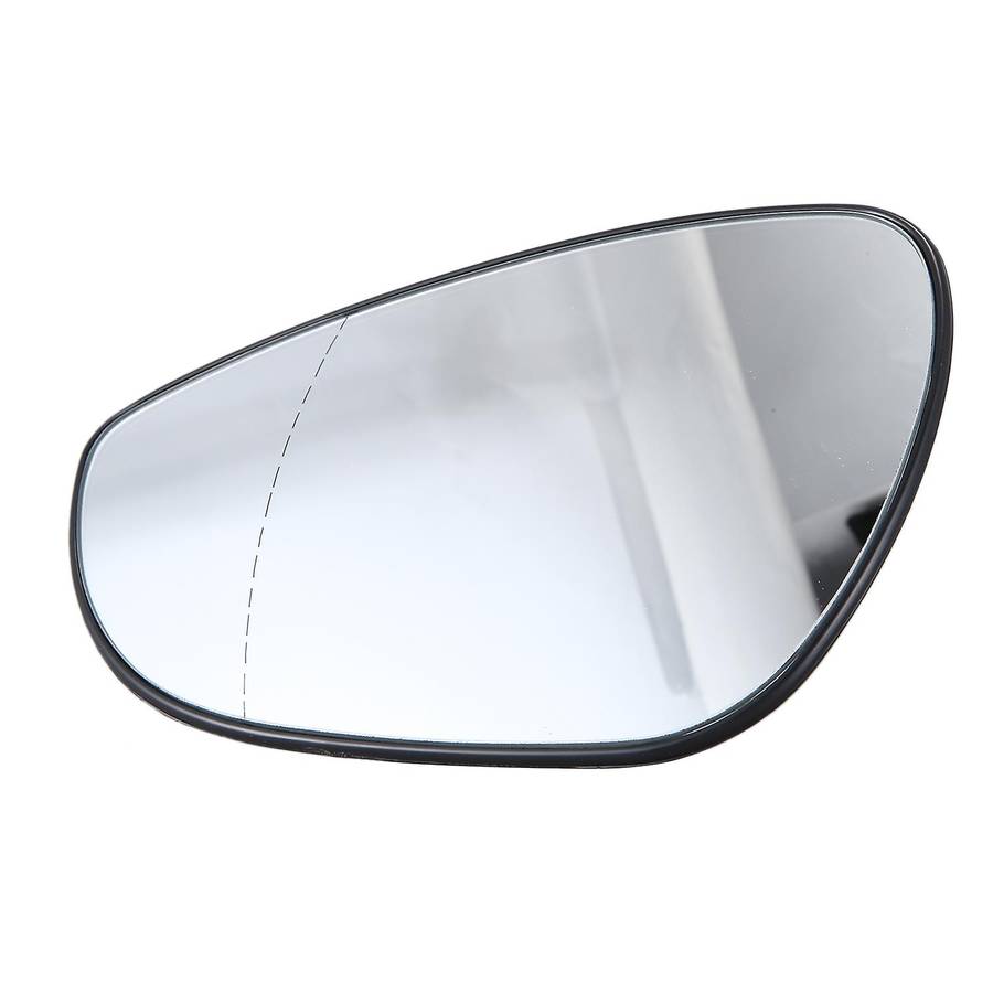Car Rear View Mirror Left Hand Passenger Side Door Wide Angle Mirror Glass Replacement for Fiesta MK