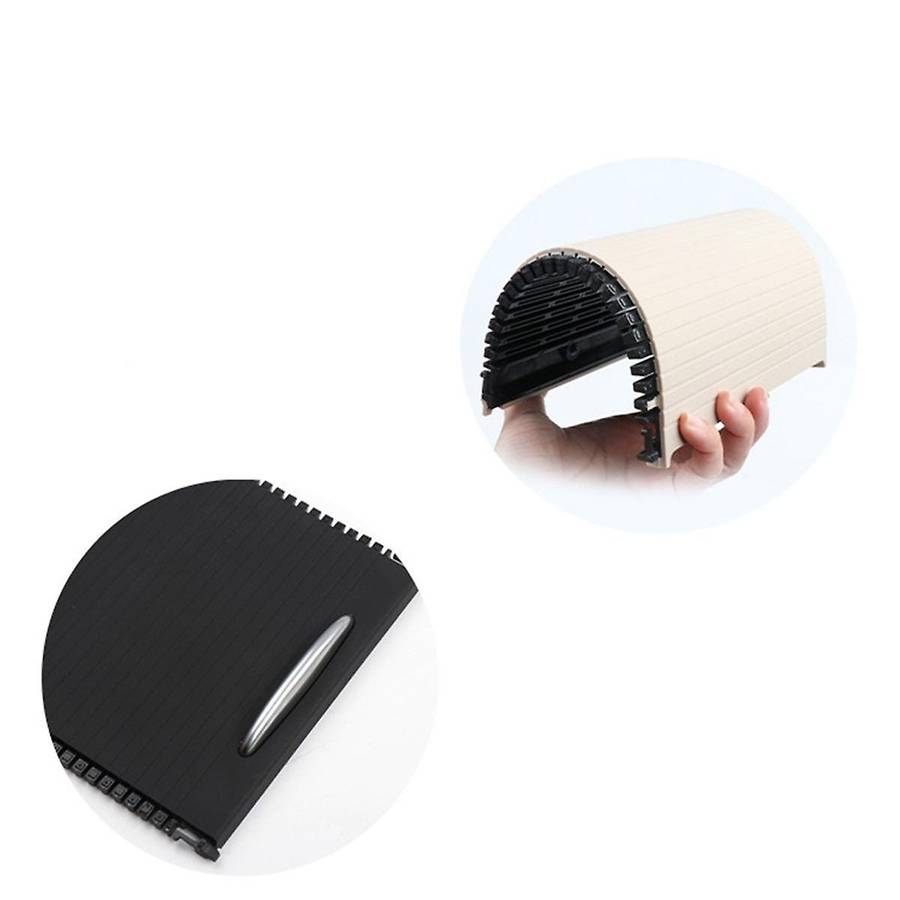 Car Rear Water Cup Holder Roller Blind for E Class W212 2009-2015 Rear Storage Box Roller Blind Beig
