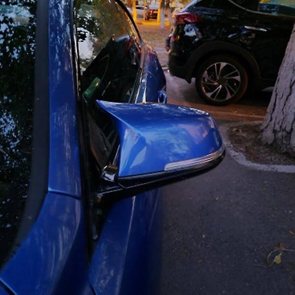 Car Rearview Mirror Cover Side Mirror Cap Replacement for F20 F22 F23 F30 F31 F32 F33 F36 F87 M2 X1