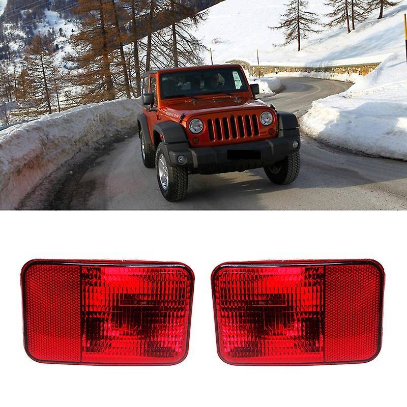 Car Right Rear Bumper Rear Light Fog Light Warning Lights for Wrangler 2007-2018 55078104AC