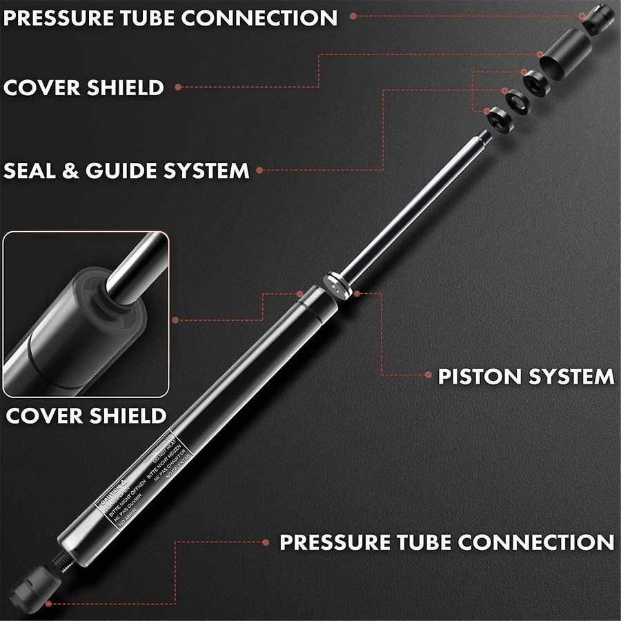 Car Right Stay for 7 Series 2016-2019 Electric Trunk Air Spring Rear Hatch Motor Lift Support 512473
