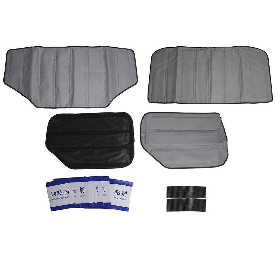 Car Roof Hardtop Sound Deadener Thick Durable Headliner Hinges Heat Insulation for Wrangler JK 12-1