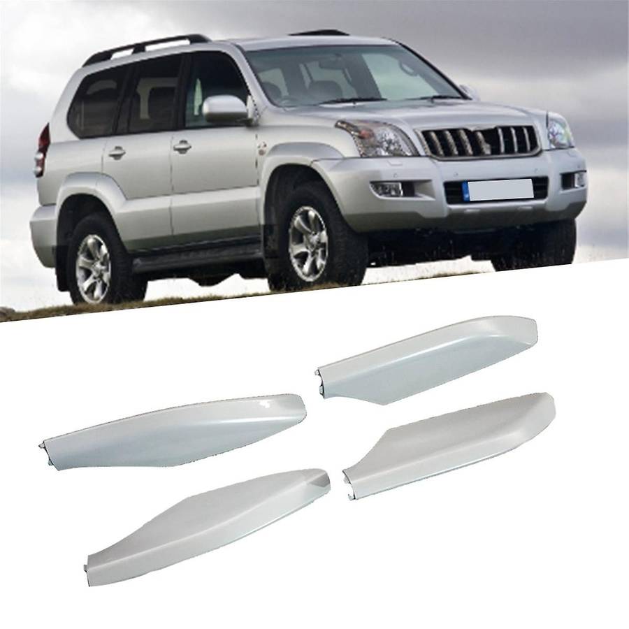 Car Roof Rack Cover Luggage Bar Rail End Protection Lid 6349260040 for LAND CRUISER PRADO LC120 2003