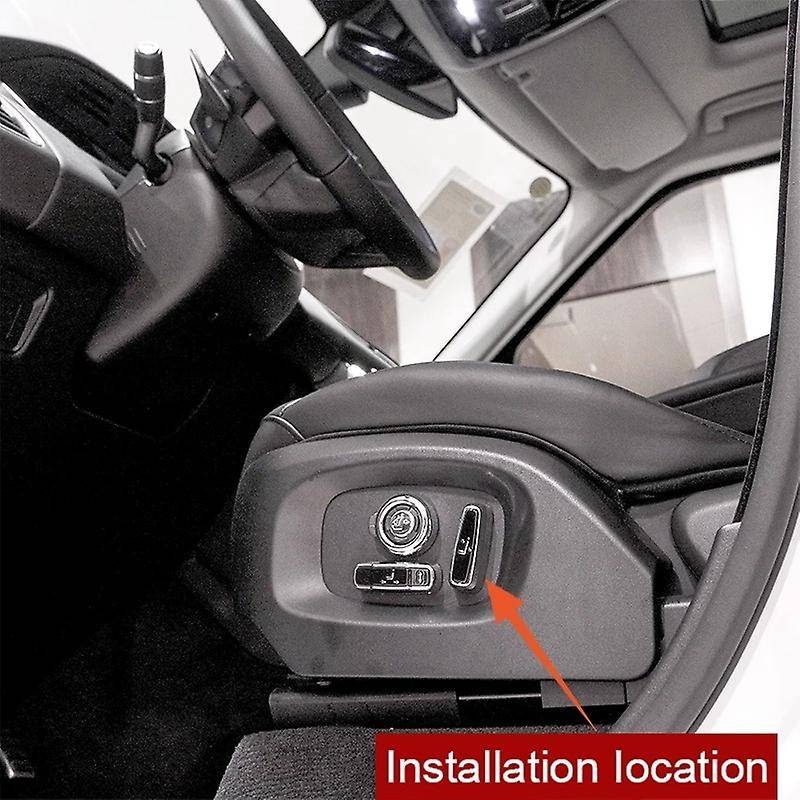Car Seat Side Adjustment Button Cover Trim Parts for 5 Range Sport Evoque -