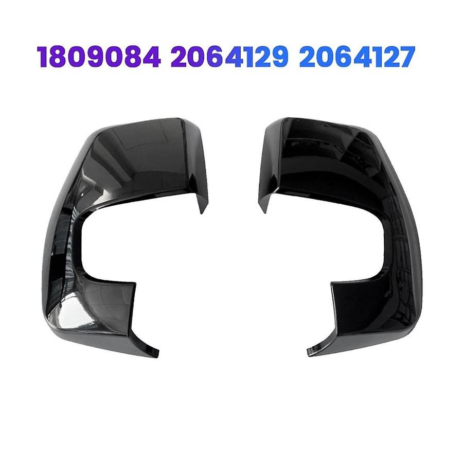 Car Side Wing Mirror Cover Rear View Mirror Cover 1809084 2064129 2064127 for Transit Custom 2014-20