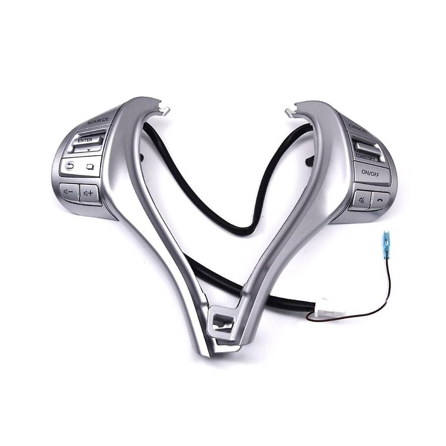 Car Silver Multifunction Steering Wheel Combination Control Switch for 2013 Teana
