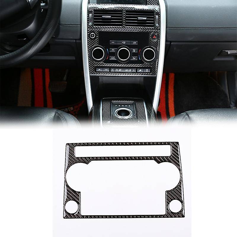 Car Soft Carbon Fiber Button Decoration Box Frame Cover Trim for Sport 2015-2019