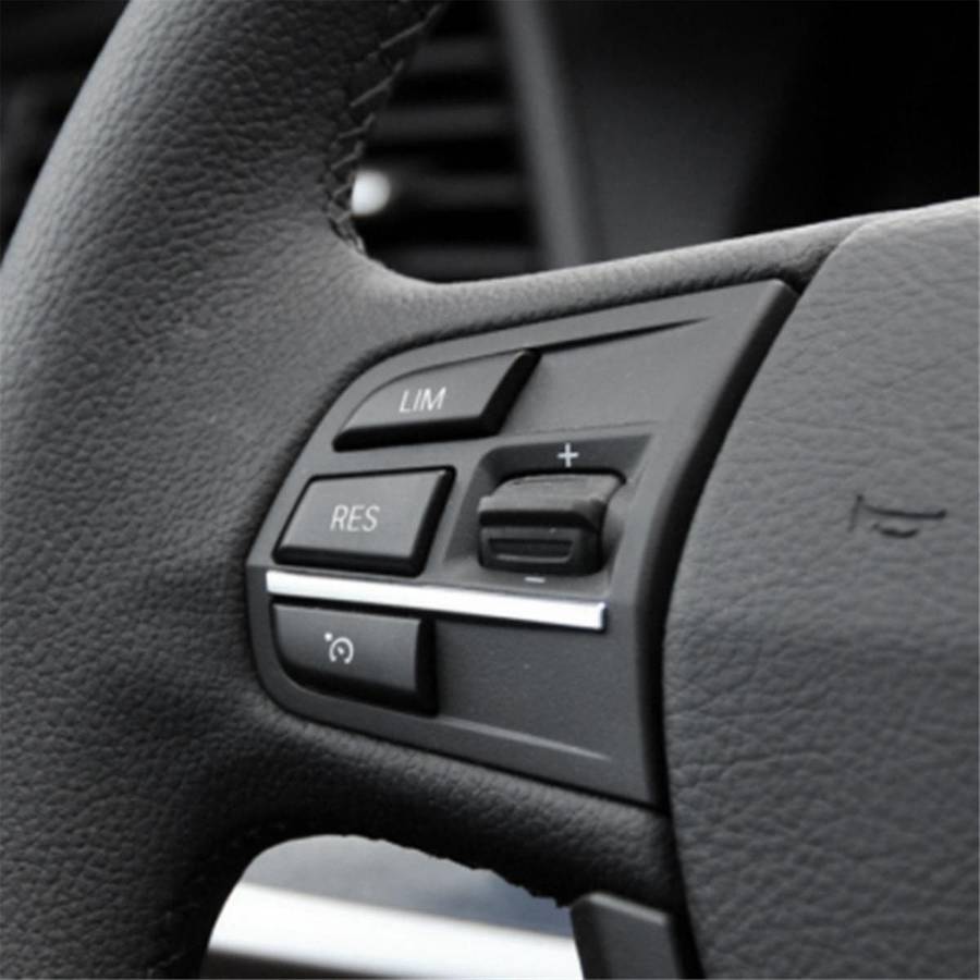 Car Steering Wheel Button Cover 61319262706 for 5 7 Series F10 F11 F04 F01 F02 Multifunction Button