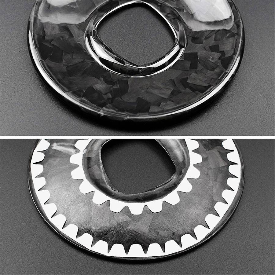 Car Steering Wheel Center Trim Frame for 2008-2013 Cover Decorative Sticker