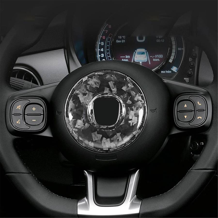 Car Steering Wheel Center Trim Frame for 2008-2013 Cover Decorative Sticker