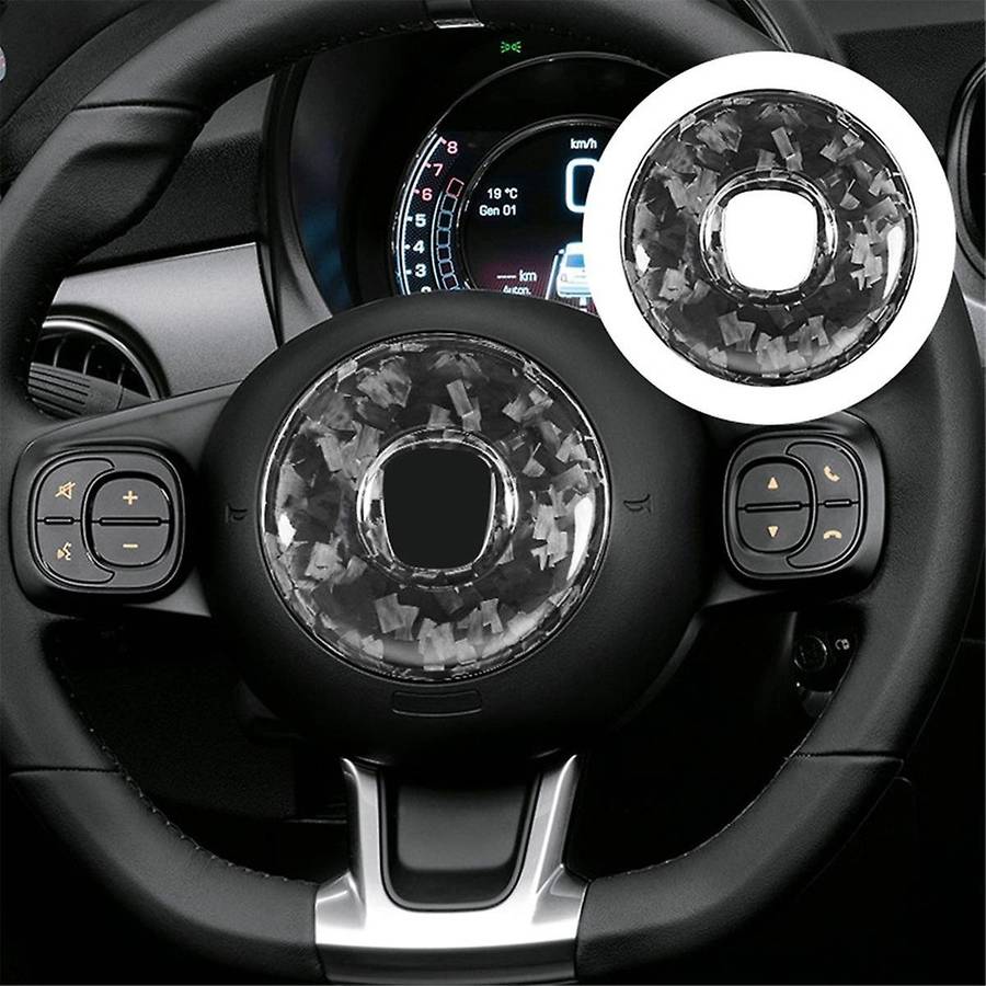 Car Steering Wheel Center Trim Frame for 2008-2013 Cover Decorative Sticker