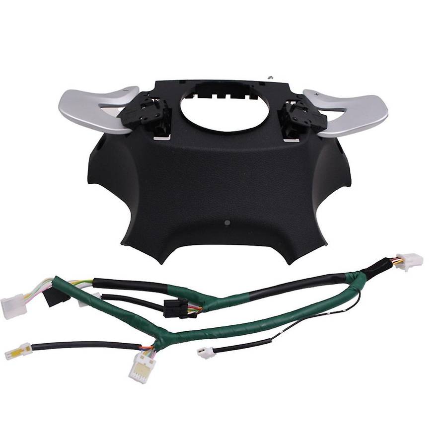 Car Steering Wheel Cover Multi-Function Shift Paddles Switch with Harness Kit for 2011-2014 56120-4