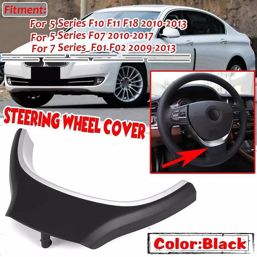 Car Steering Wheel Decorative Cover Frame for Bmw 5 Series 7 Series F10 F11 F18 F07 F01 F02 520 523