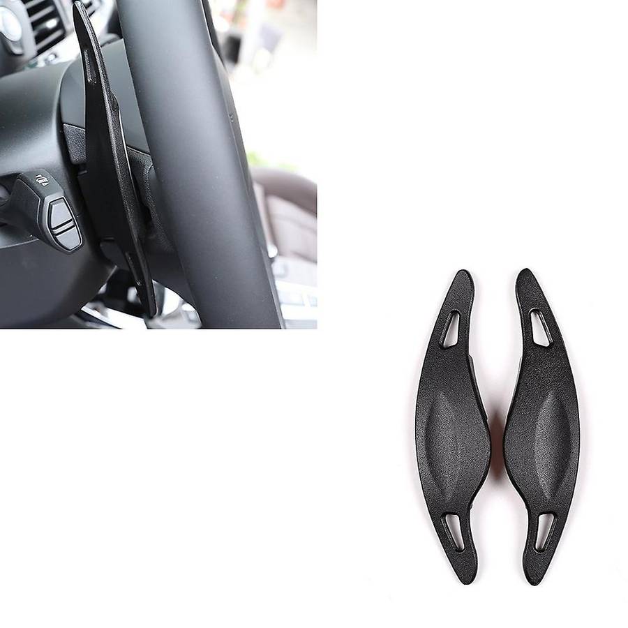 Car Steering Wheel Shift Paddle Decoration Trim Stickers for A90 2019-2022(Red)
