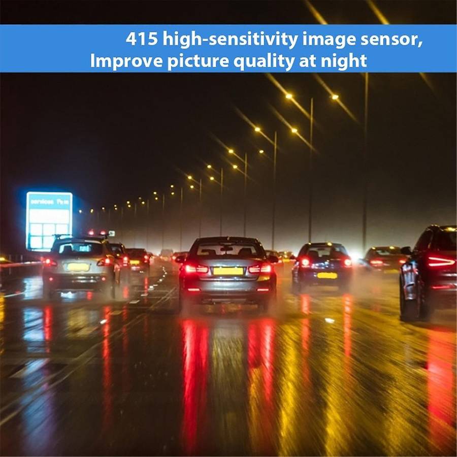 Car Ultra High Definition 4k Uhd Front and Rear Dual Recording Driving Recorder Adas Gps Wifi A800s